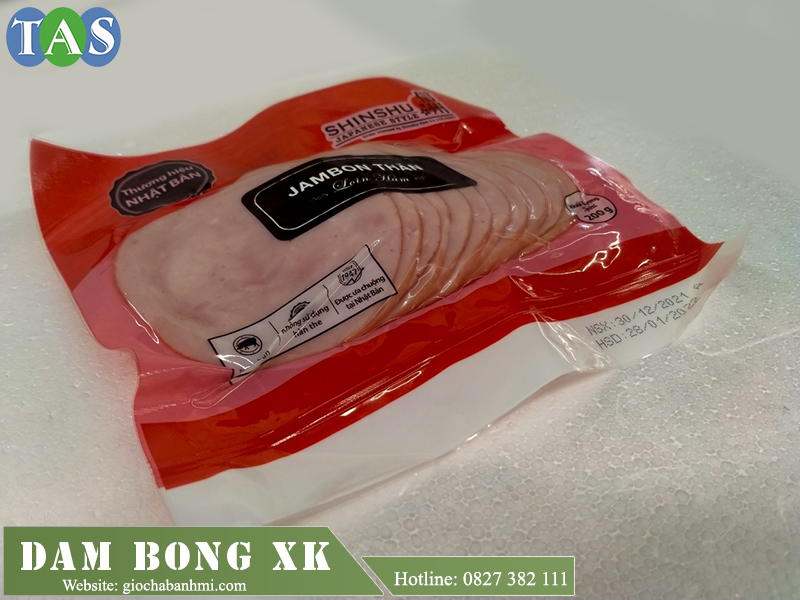 thịt nguội xông khói shinshu, một nhãn hiệu thịt nguội được nhập khẩu từ nhật bản