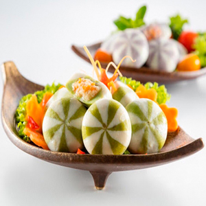 Bánh bao trứng muối phô mai