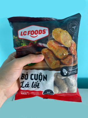bò cuộn lá lốt loại 1