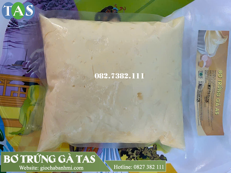 bơ trứng gà tas
