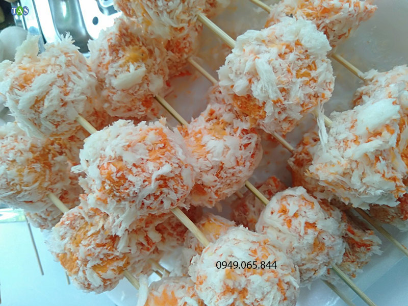 cá viên sốt mayonnaise