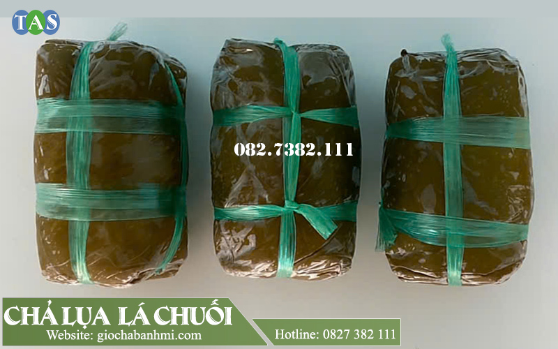 chẩ lụa nóng gói lá chuối dây xanh chẩ lụa nóng gói lá chuối dây xanh