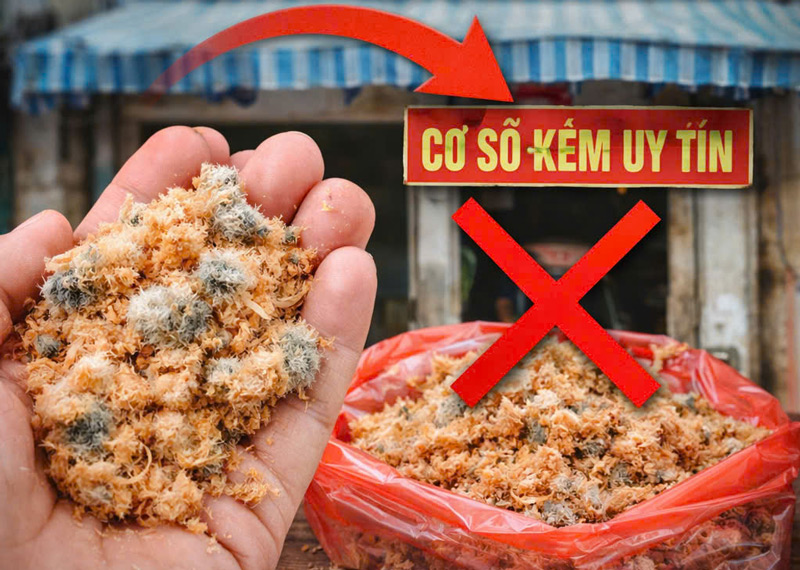 chà bông không có nguồn gốc