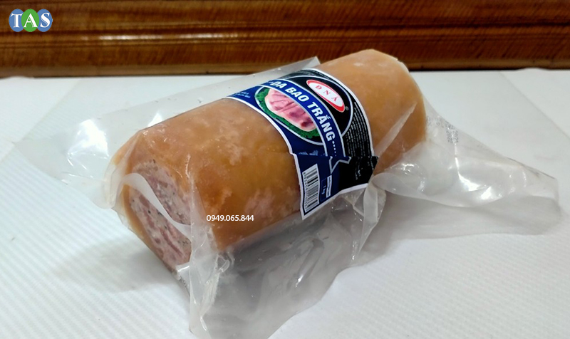da bao trắng, một loại thịt jambon được sử dụng rất phổ biến hiên nay trong kinh doanh cửa hàng bánh mì thịt nguôi