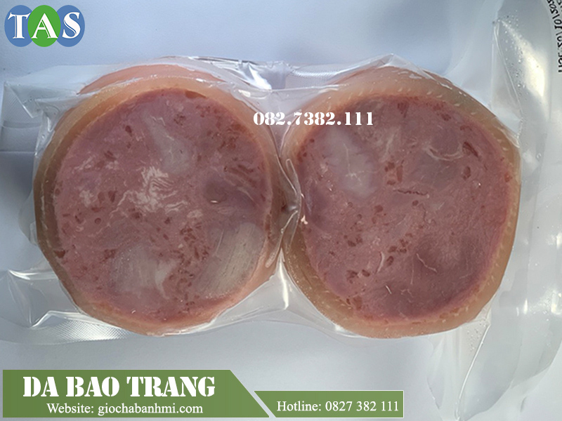 Da bao trắng cắt lát sẵn bịch 500g