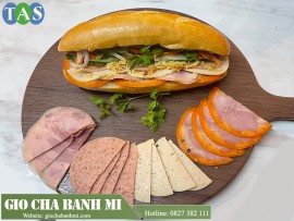 Cung cấp sỉ nguyên liệu cho cửa hàng bán bánh mì: dăm bông, thịt nguội, giò chả, pate