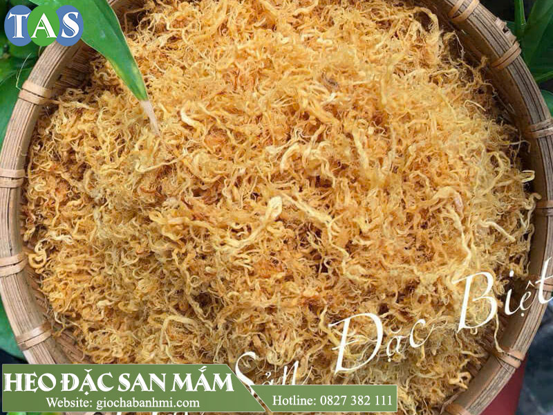 chà bông heo đặc sản mắm