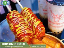 Hotdog Hàn Quốc – Món ăn đường phố giòn rụm, béo ngậy khiến ai cũng mê