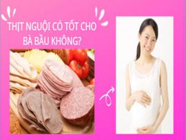 Thịt nguội có tốt cho sức khoẻ không? Phụ nữ mang thai, bà bầu sử dung thịt nguội cần lưu ý gì? 