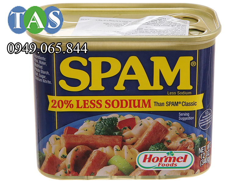 hình ảnh thịt nguội đóng hộp spam