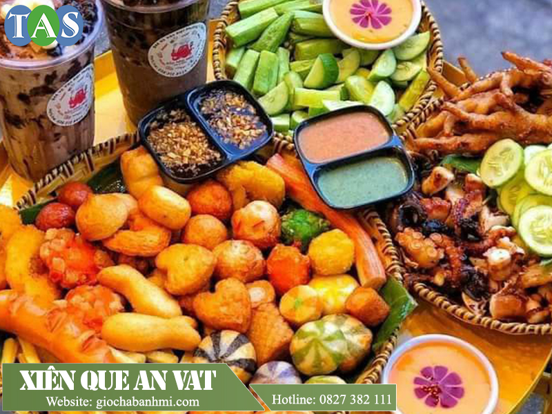 Xien Order Đồ chiên xiên que; Địa chỉ cung cấp sỉ uy tín, chất lượng..