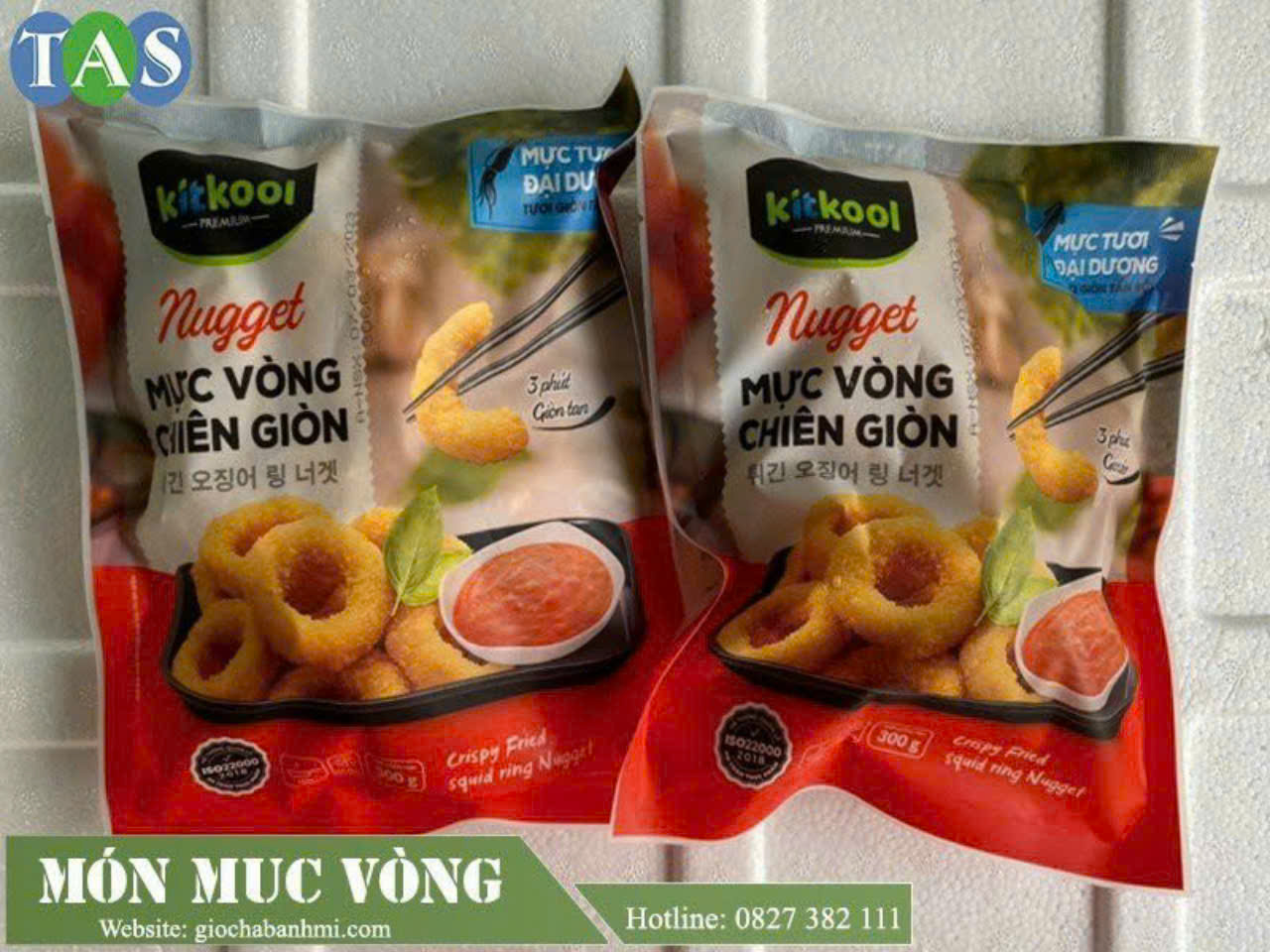 món mực vòng chiên giòn